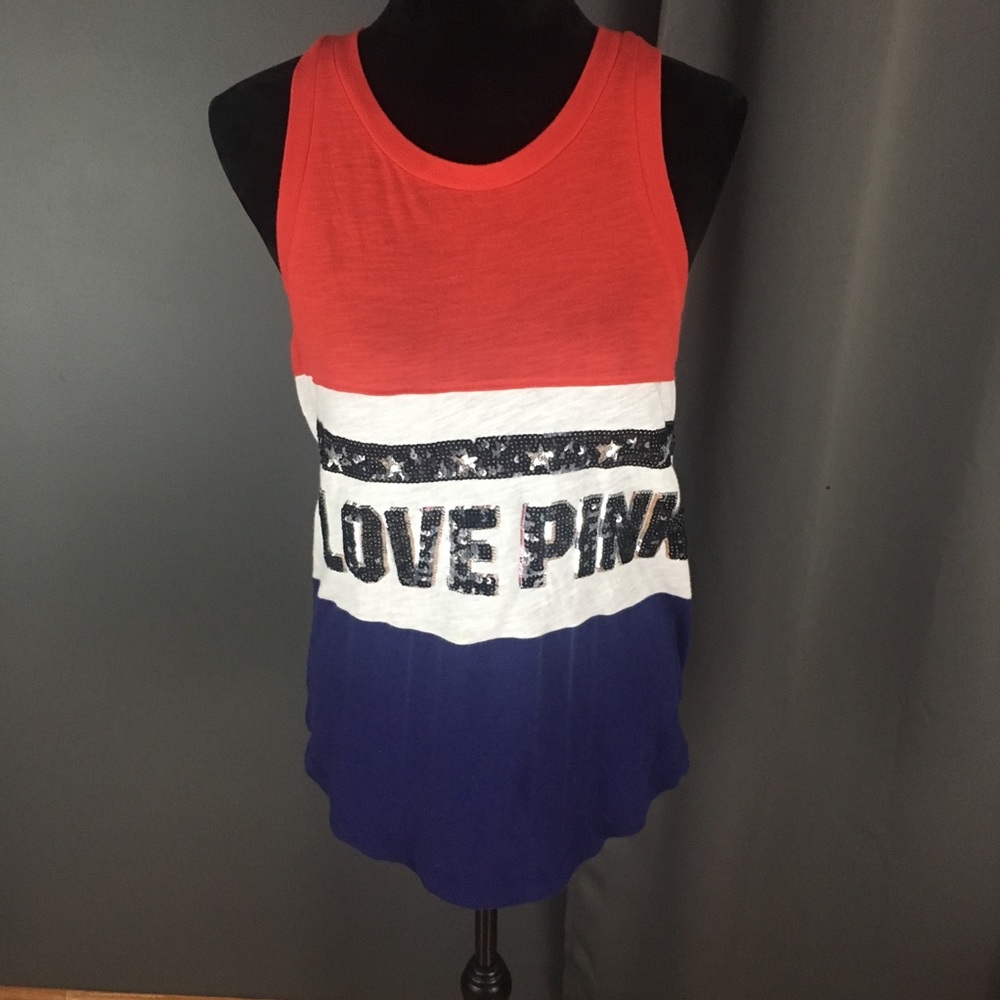 Victoria’s Secret Pink sequin tank top